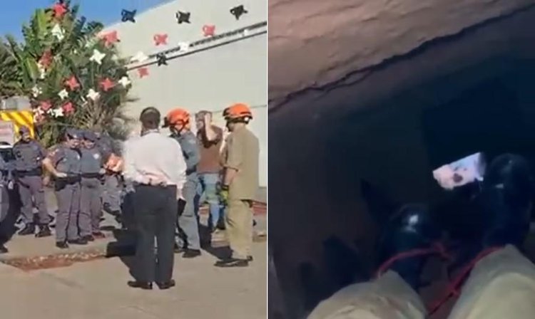 Túnel encontrado no interior de São Paulo tem cerca de 50 metros de extensão