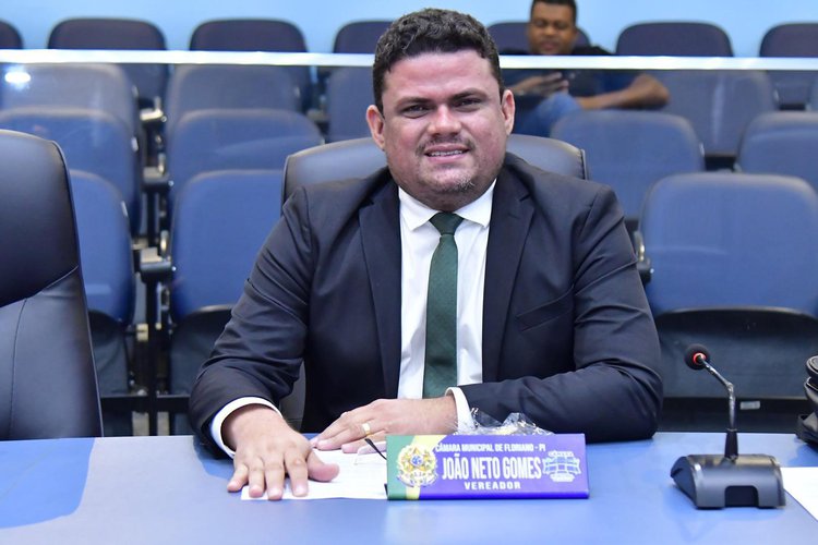 Vereador João Neto Gomes, de Floriano (PI).