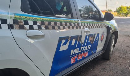 Viatura de Polícia Militar do Piauí. (Foto: Pedro Lima/ g1 Piauí)
