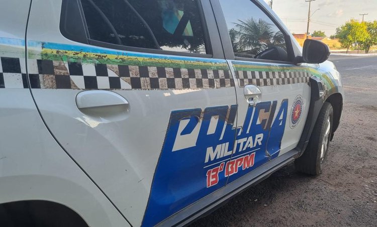 Viatura de Polícia Militar do Piauí.