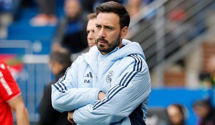Davide Ancelotti é o novo treinador do Botafogo. (Foto: Reprodução/Real Madrid)