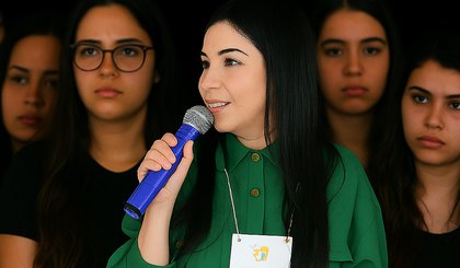 Discurso Hayla Leana Cury-Rad Oka (Secretaria Municipall de Meio Ambiente e Recursos Naturais) (Foto: arquivo)
