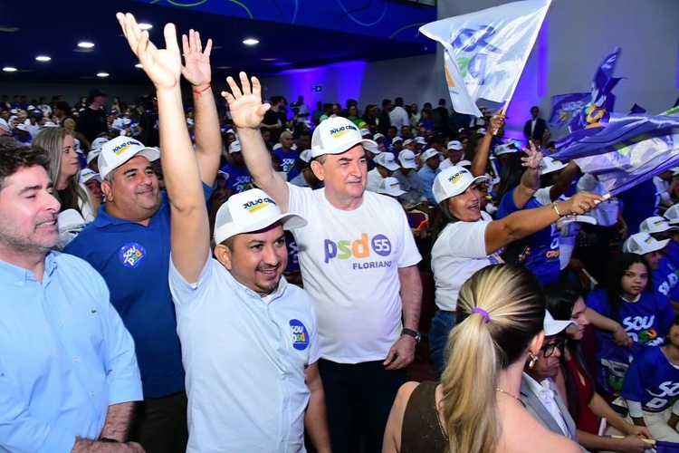 Em 11 de julho, Júlio César oficializa pré-candidatura ao Senado com presença de Kassab