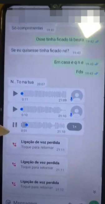 Ex-namorada mandou áudios com ameaças antes de morte: "vou acabar com sua vida"