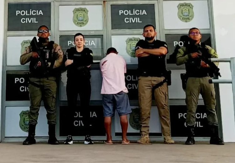 Homem é preso suspeito de agredir companheira grávida no Piauí