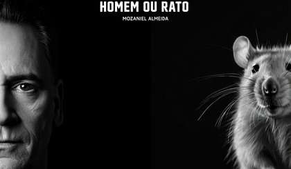 Homem ou rato (Foto: criação IA)