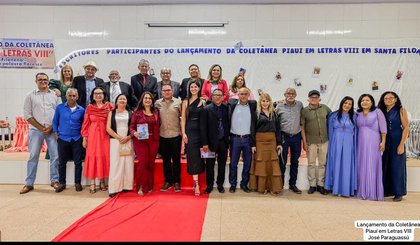 Lançamento da Coletânea Piauí em Letras VIII (Foto: Foto do lançamento) Lançamento da Coletânea Piauí em Letras VIII (Foto: Foto do lançamento)