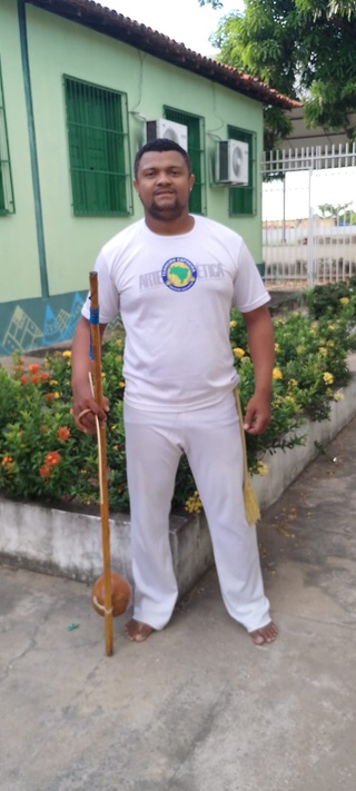 Mestre Gohan é o representante do Terreiro Capoeira, em Floriano (PI).