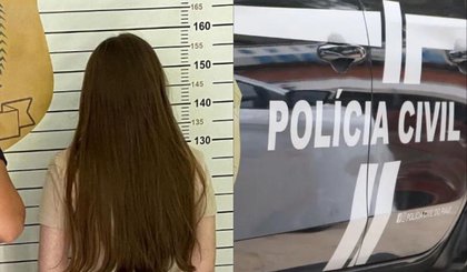 Mulher de 22 anos é presa suspeita de maus-tratos contra os próprios pais idosos. (Foto: Divulgação/Polícia Civil)