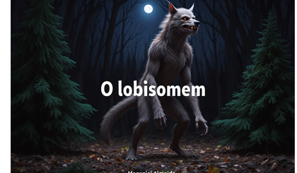 O lobisomem (Foto: Gerado por IA)