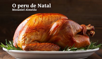 O peru de Natal (Foto: criado por IA)