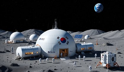 O Programa Coreano de Exploração Lunar, dividido em fases, inclui o envio de novos equipamentos para a Lua a partir de 2032. (Foto: Gerado por IA) O Programa Coreano de Exploração Lunar, dividido em fases, inclui o envio de novos equipamentos para a Lua a partir de 2032. (Foto: Gerado por IA)
