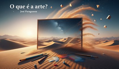 O que é a arte? (Foto: Gerado por IA) O que é a arte? (Foto: Gerado por IA)