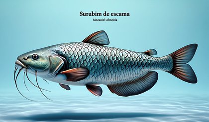 Surubim de escamas (Foto: Gerado por IA)