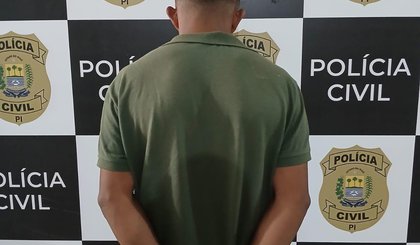 Suspeito de decepar mão de homem durante discussão em Campo Maior é preso pela Polícia Civil (Foto: Reprodução) Suspeito de decepar mão de homem durante discussão em Campo Maior é preso pela Polícia Civil (Foto: Reprodução)