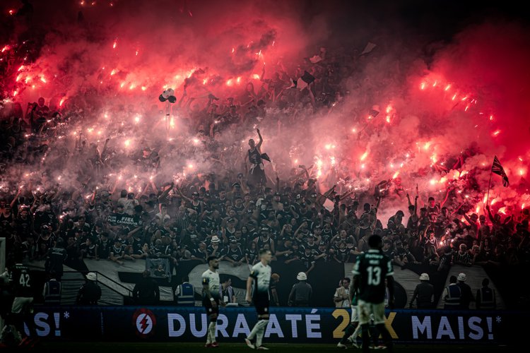 Torcida do Corinthians.