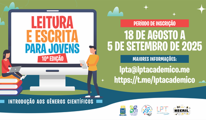 Abertas as inscrições para a 10ª edição de curso de escrita acadêmica a estudantes de ensino médio/técnico e ingressantes da graduação. (Foto: Divulgação/UFPI)