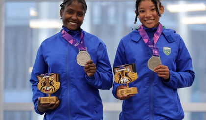 Atleta da canoagem piauiense conquista pódio nos Jogos Pan-Americanos Júnior no Paraguai. (Foto: Divulgação/Governo do Piauí) Atleta da canoagem piauiense conquista pódio nos Jogos Pan-Americanos Júnior no Paraguai. (Foto: Divulgação/Governo do Piauí)