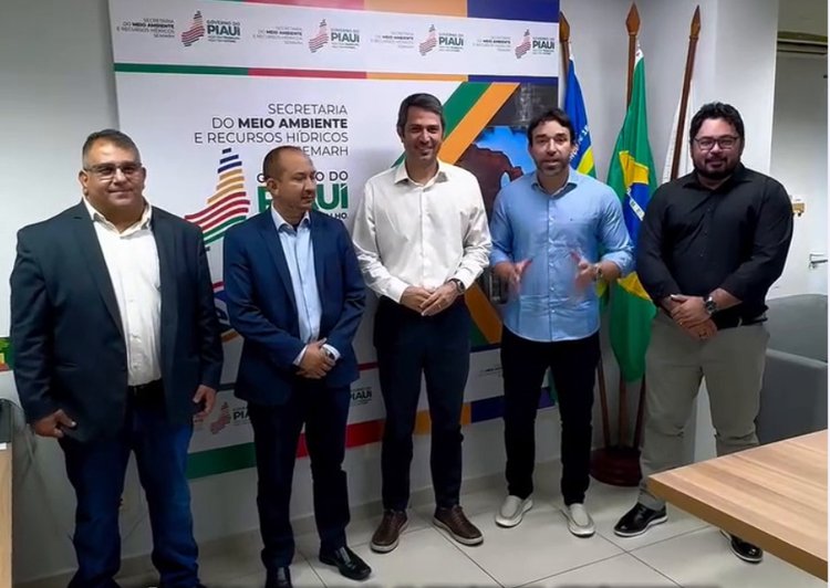 Bloco pró-Meio Ambiente do PSD garante avanços na Semarh e fortalece agenda em Floriano