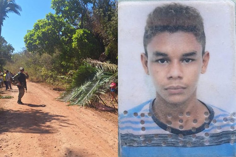 Carlos Alberto dos Santos Sousa, um jovem de 22 anos, foi encontrado morto, com cortes pelo corpo.