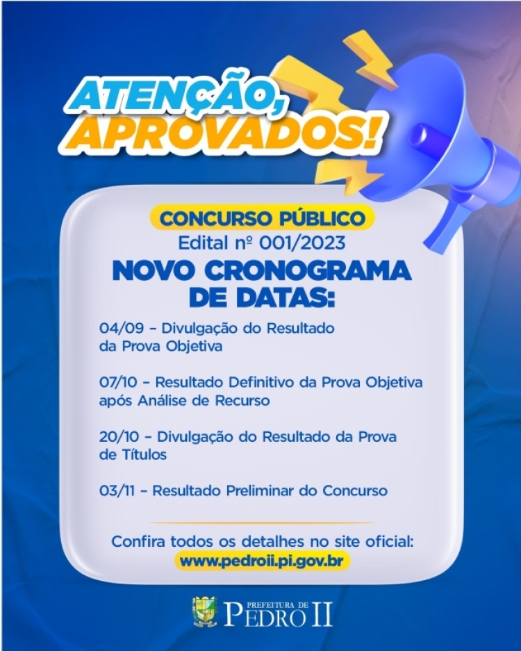 Com novas datas, candidatos devem atentar aos prazos para recursos e títulos