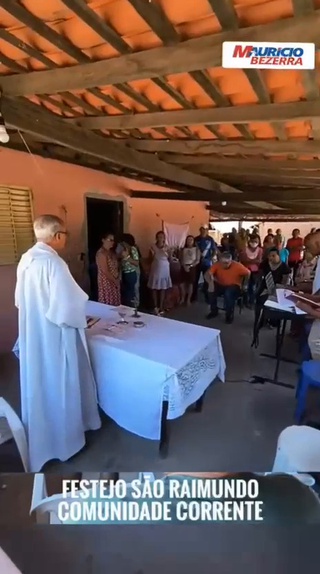Festejo de S Raimundo na comunidade Corrente