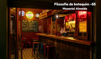 Filosofia de botequim - 55 (Foto: Gerado por IA)