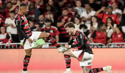 Flamengo vence o Mirassol no Maracanã e mantém liderança isolada do Brasileirão (Foto: GILVAN DE SOUZA/FLAMENGO)