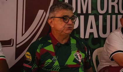 Flávio Araújo, técnico do Fluminense-PI, emprestado ao Teresina (Foto: Gusttavo Sousa/Fluminense E.C.)