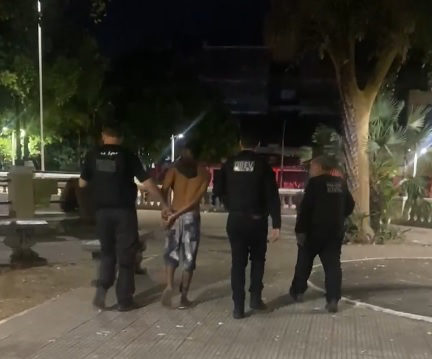 José Francisco, com mandado por roubo, preso em Teresina na Operação Saturação.