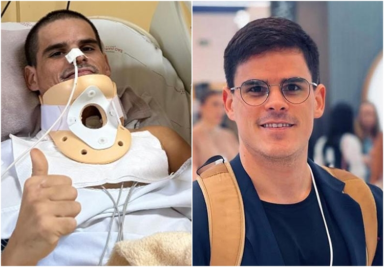 Médico Brenno Andrade recebe alta da UTI após grave acidente de bicicleta