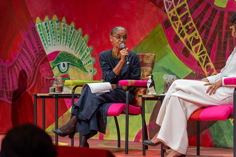 Na Flip, Marina Silva critica afrouxamento ambiental e defende ativismo coletivo pelo clima
