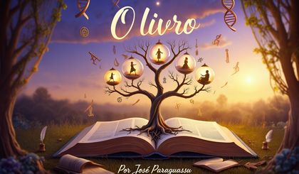 O livro (Foto: Gerado por IA)