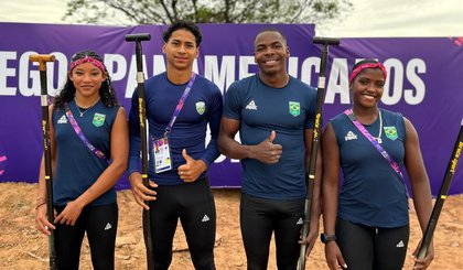 Piauiense disputará final na canoagem no Pan Júnior 2025. (Foto: Divulgação) Piauiense disputará final na canoagem no Pan Júnior 2025. (Foto: Divulgação)