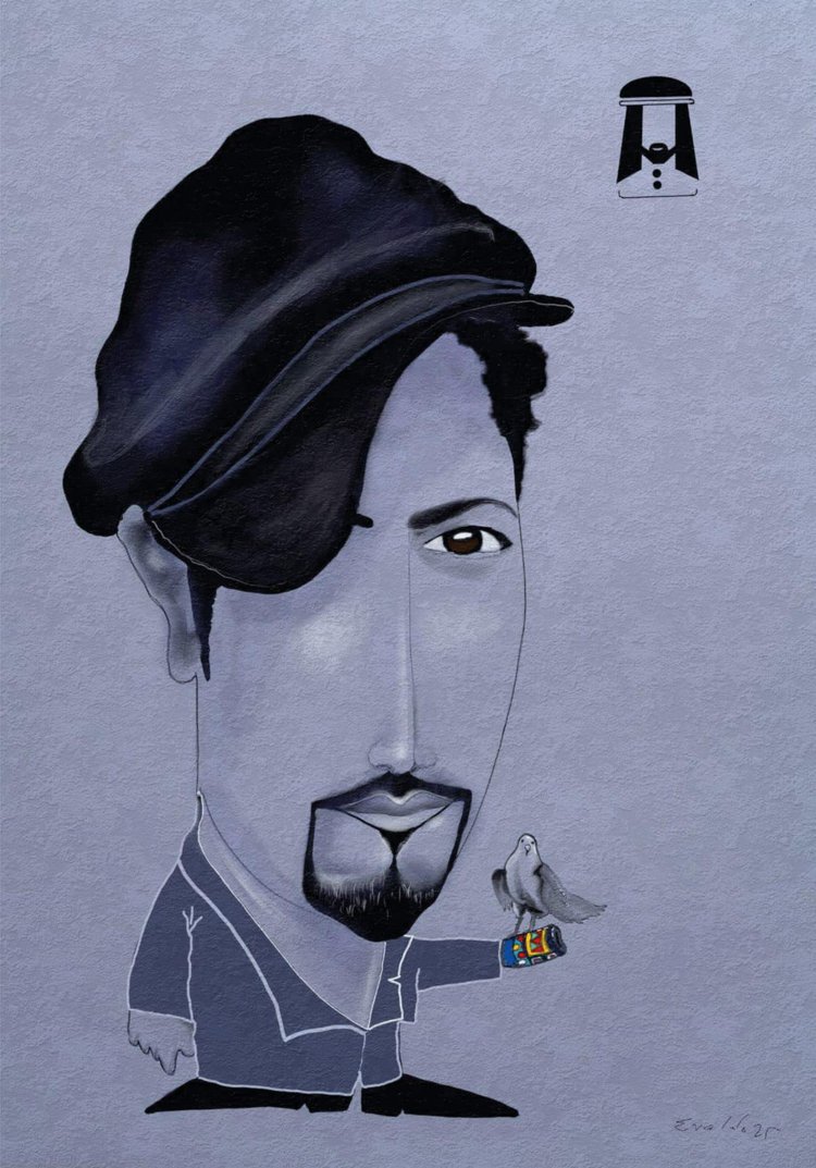 Professor da UFPI é destaque em concurso de caricatura no Egito.