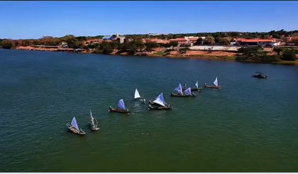 regata de Floriano segunda edição agosto de 2025 (Foto: META IA) regata de Floriano segunda edição agosto de 2025 (Foto: META IA)
