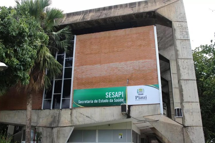 Sede da Secretaria de Saúde do Piauí, no Centro Administrativo, em Teresina.