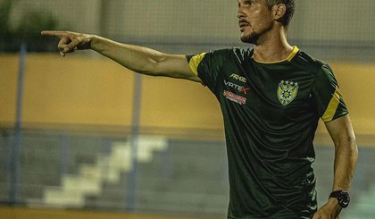 Técnico do Picos, Felipe Sousa confirma que o elenco do clube para a Série B do Campeonato Piauiense será composto exclusivamente por jogadores das categorias de base. (Foto: Samuel Pereira) Técnico do Picos, Felipe Sousa confirma que o elenco do clube para a Série B do Campeonato Piauiense será composto exclusivamente por jogadores das categorias de base. (Foto: Samuel Pereira)