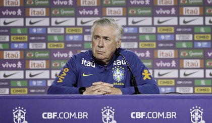 Ancelotti prepara Brasil para desafio na altitude boliviana. (Foto: Rafael Ribeiro/CBF)