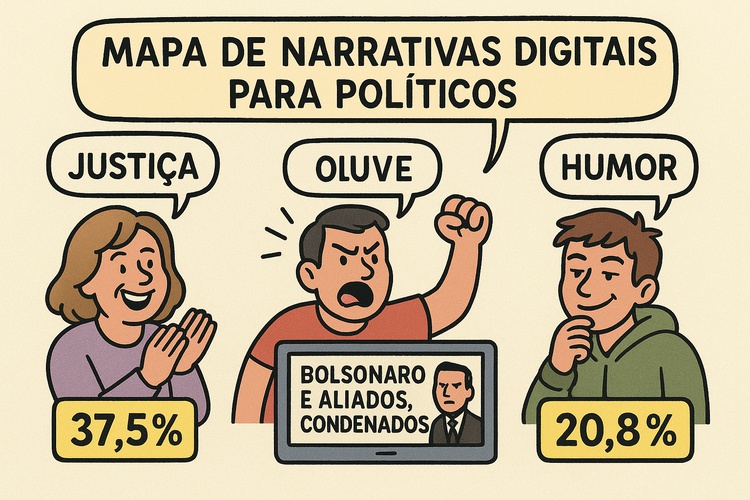 charge politica : STF condena Jair Bolsonaro. clima em Floriano