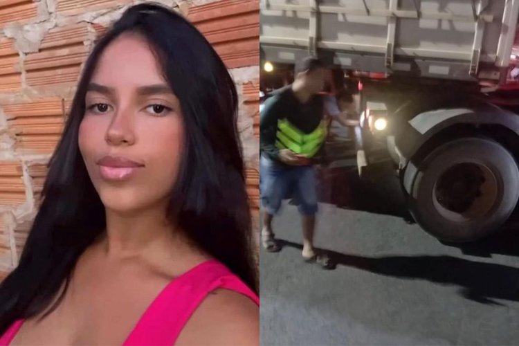Colisão entre moto e caminhão deixa uma pessoa morta e duas feridas em Floriano.