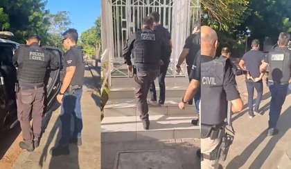 Dono de imobiliária de Teresina é preso por aplicar golpes em clientes. (Foto: Divulgação/Polícia Civil) Dono de imobiliária de Teresina é preso por aplicar golpes em clientes. (Foto: Divulgação/Polícia Civil)