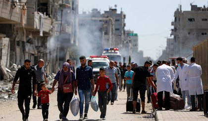 Faixa de Gaza. (Foto: Gerado por IA) Faixa de Gaza. (Foto: Gerado por IA)