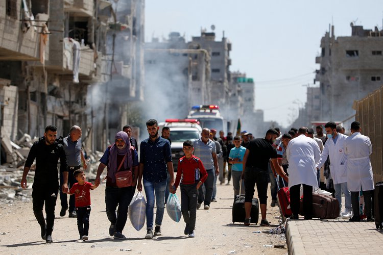 Faixa de Gaza.