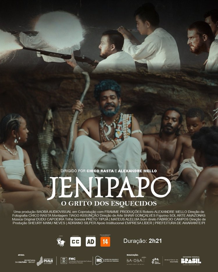 Filme “Jenipapo – O Grito dos Esquecidos” estreia no Piauí com apoio da Lei Paulo Gustavo.