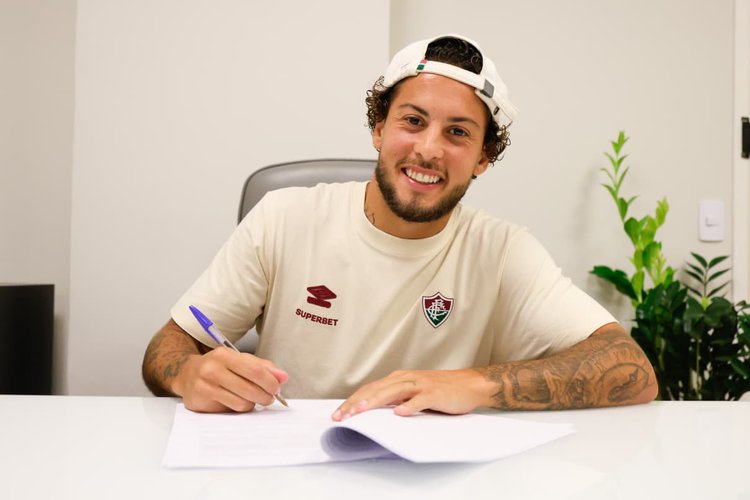 Fluminense renova contrato de Guga até 2029 após sondagens e lesão de Samuel Xavier