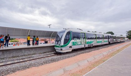 Funcionamento do metrô em Teresina é suspenso para realização de manutenção (Foto: Divulgação/Governo do Piauí) Funcionamento do metrô em Teresina é suspenso para realização de manutenção (Foto: Divulgação/Governo do Piauí)
