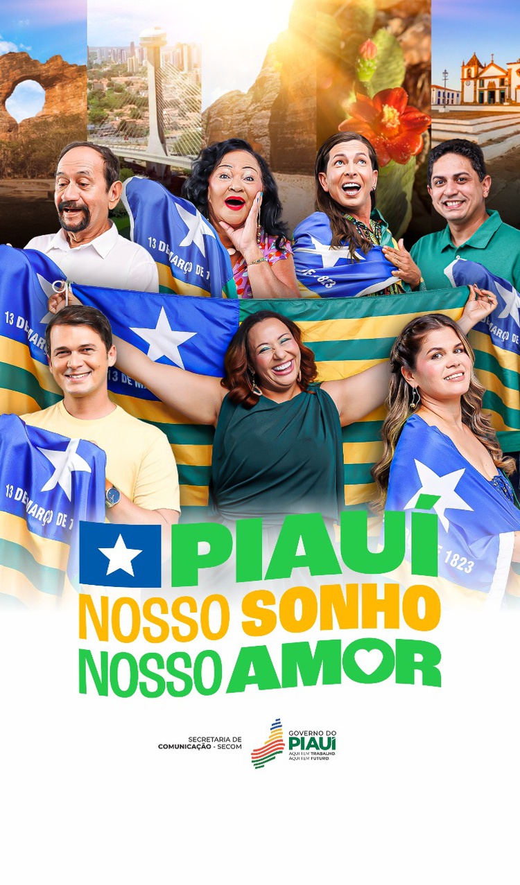 Governo lança campanha do Dia do Piauí exaltando orgulho e identidade do povo.