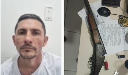 Homem armado ameaça mulher e é morto em Caridade do Piauí (Foto: Polícia Civil)