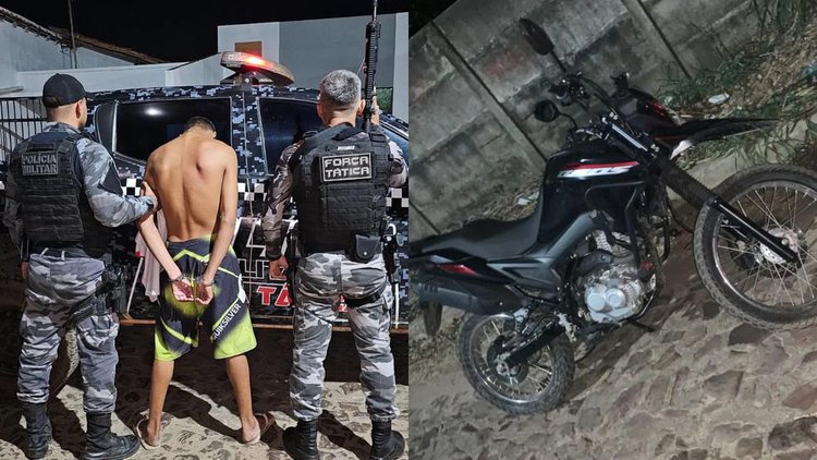Homem é preso por assassinato em Piripiri horas após o crime.